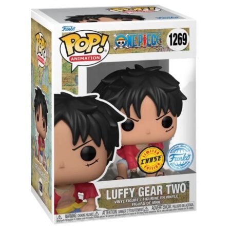 Luffy Gear Two N°1269 Pop! One Piece Figurine 9cm CHASE RARE