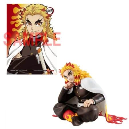 Demon Slayer Kimetsu no Yaiba statuette PVC G.E.M. Rengoku Palm Size Edition Deluxe 9 cm