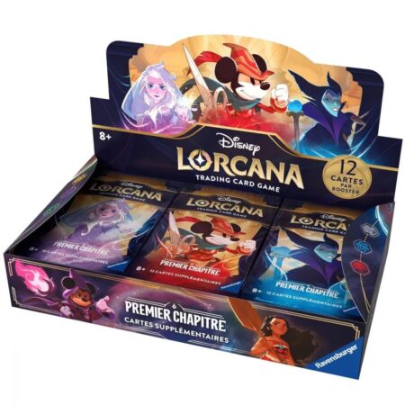 Disney - LORCANA - Premier chapitre - Boîte de 24 booster - Version française