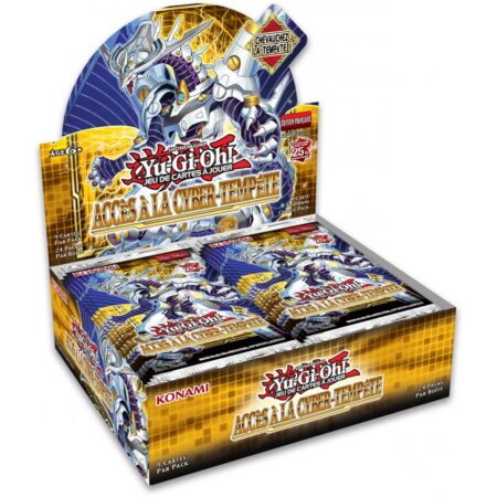 Boîte de 24 Boosters Yu-Gi-Oh ! -  Accès à la cyber tempête (1ére édition) VF