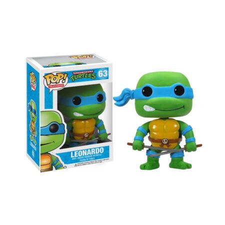 Leonardo N°63 POP! Tortues Ninja Vinyl figurine 9 cm