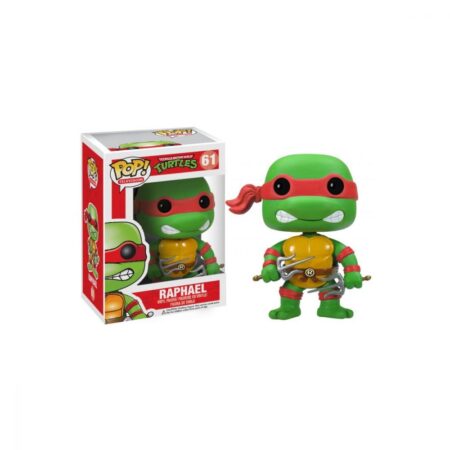 Raphael N°61 Pop! Television Tortue Ninja figurine 9 cm