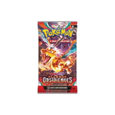 Booster Pokémon -  Flammes obsidiennes Ecarlate et Violet EV03 VF