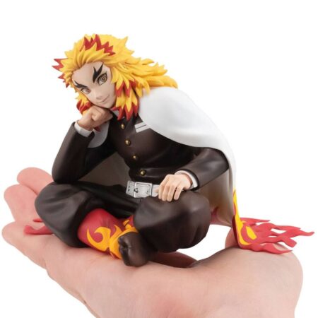 Demon Slayer Kimetsu no Yaiba statuette PVC G.E.M. Rengoku Palm Size Edition Deluxe 9 cm