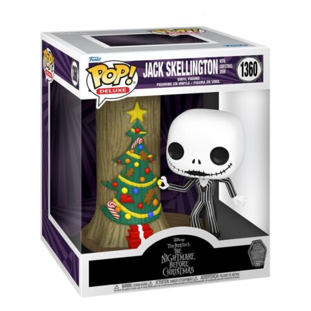 Jack w/C.Town Door L´étrange Noël de Mr. Jack 30th POP! N° 1360 Deluxe Vinyl figurine  9 cm