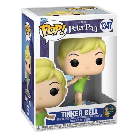 La fée clochette / Tink on mirror Peter Pan 70th Anniversary POP! Disney Vinyl figurine 9 cm