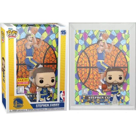 NBA Stephen Curry (Mosaic) N°15 Trading cards Pop! Figurine 9cm