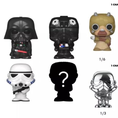 Disney Bitty Pop! 4 mini Pop! Coffret Dark Vador Star Wars 2,5 cm