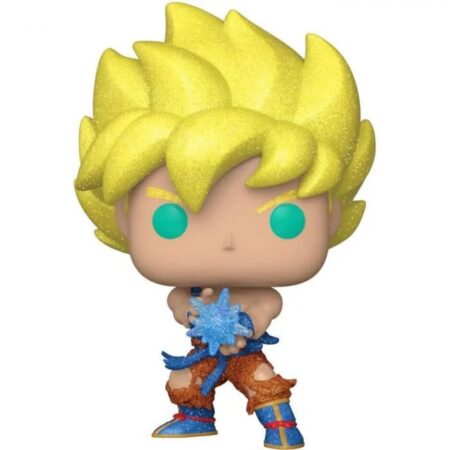 Dragon Ball Z Figurine POP! Super Saiyan Goku with Kamehameha Wave N°948 Diamond Glitter (DGLT) Brillante Animation Figurine vinyl  9 cm