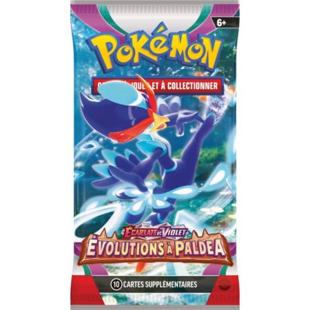 Booster Pokémon -  Évolution à Paldéa Ecarlate et Violet EV02 en VF