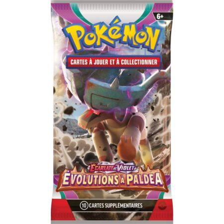 Booster Pokémon -  Évolution à Paldéa Ecarlate et Violet EV02 en VF