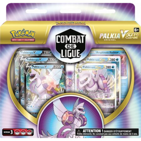 Pokémon : Coffret Combat de ligue mai Palkia VSTAR Niveau 3 VF