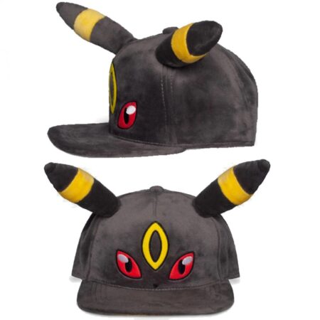 POKEMON - Noctali / Umbreon - Casquette Snapback Peluche (Plush)