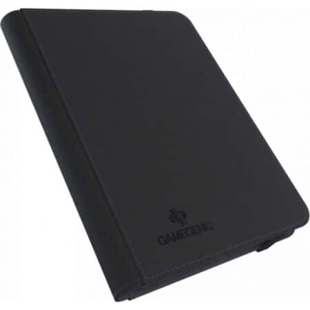 GameGenic : Album Prime 8 Pocket Black (4 pochettes recto / 4 pochettes verso) taille japonaise et standard