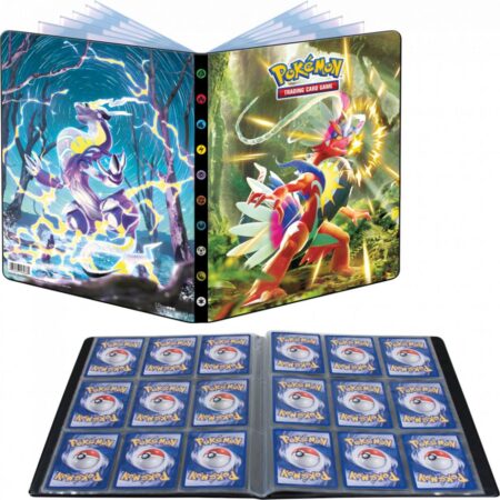 Pokémon : Portfolio Nouveau Bloc Ecarlate et Violet EV01 A4- 252 cartes