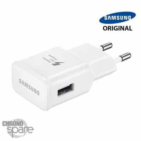 Chargeur secteur Samsung FAST CHARGE original usb 5V 2 A - Blanc (sans boite)