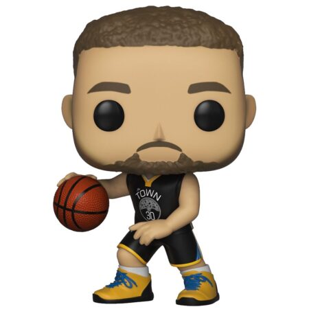 NBA POP! Stephen Curry (Warriors) N°43 Figurine Vinyl 9 cm