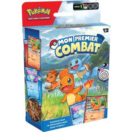 Pokémon : Deck de démarrage Carapuce et Salamèche - Mon premier combat VF