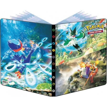 Pokémon : Portfolio Nouveau Bloc Ecarlate et Violet EV02 A4- 252 cartes