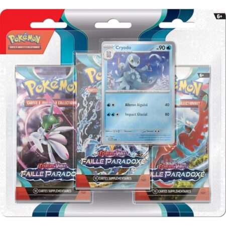 Pokémon EV04 Tri-pack Faille Paradoxe