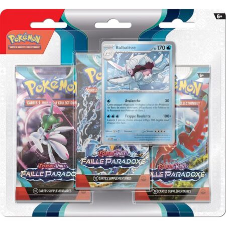 Pokémon EV04 Tri-pack Faille Paradoxe