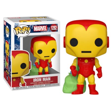 MARVEL HOLIDAY - POP N° 1282 - Iron Man avec Sac