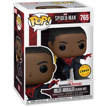 Marvel's Spider-Man POP! Games Vinyl figurines Miles Morales Classic Suit 9 cm Limited Edition CHASE RARE