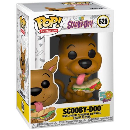 Scooby Doo avec Sandwich N°625  POP! Animation Figurine Vinyl 9 cm