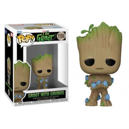 Marvel Pop I Am Groot Groot W/ Grunds N° 1194