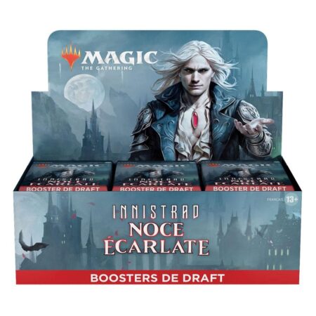 Boîte de 36 Booster de draft Innistrad: Noce Ecarlate Magic The Gathering FR (Version Française)