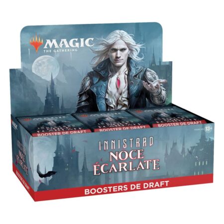 Boîte de 36 Booster de draft Innistrad: Noce Ecarlate Magic The Gathering FR (Version Française)