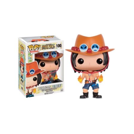 Portgas. D. Ace Pop ! N°100 Figurine Vinyl One Piece