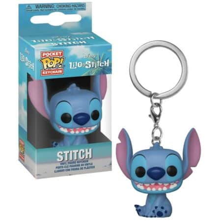 Lilo & Stitch Porte-clés Pocket POP! Vinyl Stitch 4 cm