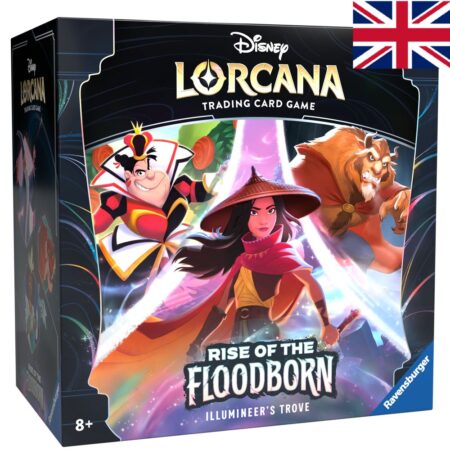 Disney - LORCANA  Deuxième chapitre Trésor de l'Illumineur / Illumineer's trove Rise Of The Floodborn Version anglaise