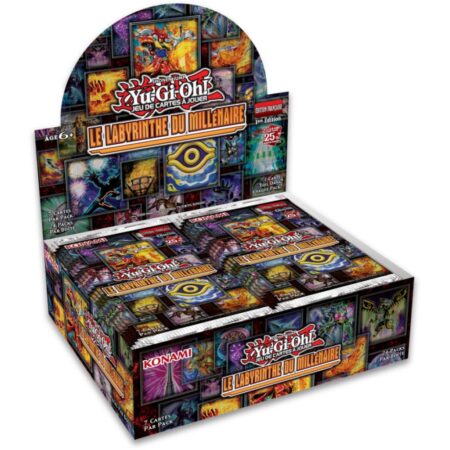 Boite de 24 boosters Yu-Gi-Oh! Le Labyrinthe du Millenaire (Maze of Millennia)