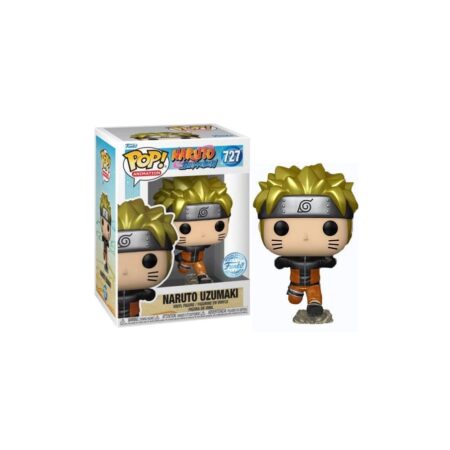 Naruto Running effet Métallique POP! N°727 Figurine Vinyl Naruto