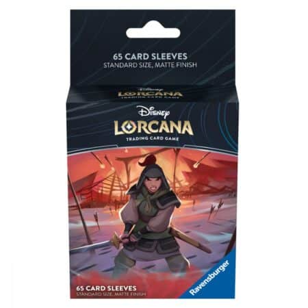 DISNEY - Lorcana - Protège-cartes/Sleeves  Mulan - Art 1 - Chapitre 2