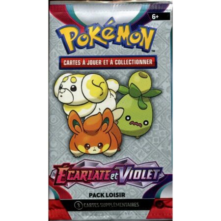 Booster Écarlate et Violet Pack Loisir EV01 (Fun Pack) 3 cartes supplémentaires