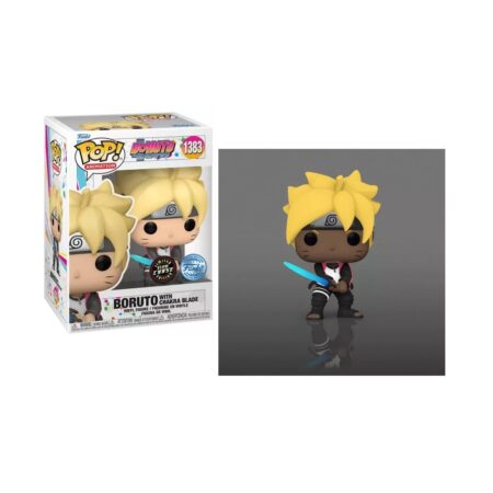 Boruto avec Epée de Chakra N°1383 Chase edition limited GLow in the Dark Pop! Animation Boruto figurine vinyl 9 cm