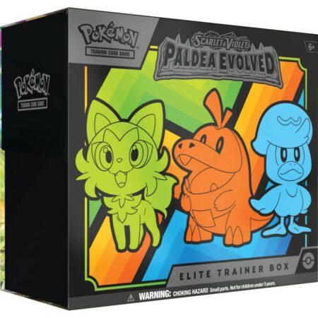 Pokémon Coffret Dresseur d'Élite : EV02 Évolution à Paldéa VO (Anglais)