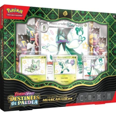 Pokémon Coffret Premium Miascarade EX Destinée de Paldéa EV4.5