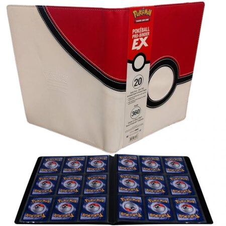 Pokémon Ultra Pro Portfolio/Binder A4 9 Cases Premium Pokeball