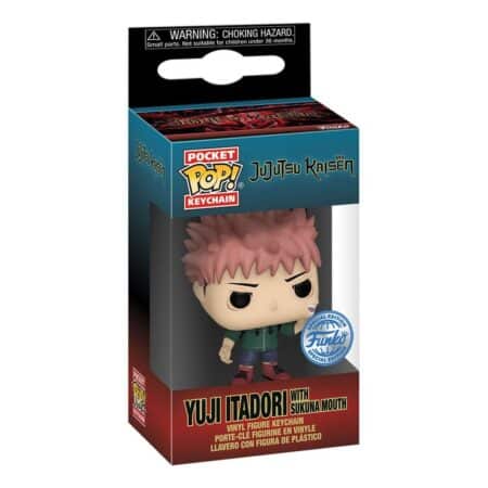 Jujutsu Kaisen porte-clés Pocket POP! Vinyl Itadori (Sukuna mth) 4 cm