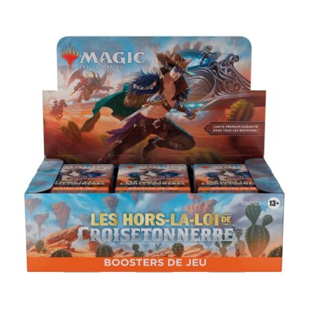 Magic The Gathering Les Hors-la-loi de Croisetonnerre Boîte de 36 Boosters de jeu VF (Français)