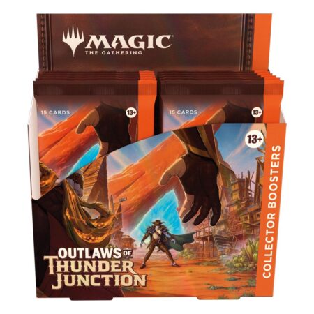 Magic The Gathering Les Hors-la-loi de Croisetonnerre / Outlaws of Thunder Junction Boîte de 12 Boosters Collector VO (Anglais)