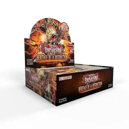 Boite de 24 boosters Yu-Gi-Oh! L'Héritage de la Destruction