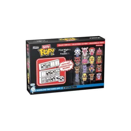 Foxy Bitty Pop! 4 mini Pop! Coffret Five Night's At Freddy's (FNAF) 2,5 cm