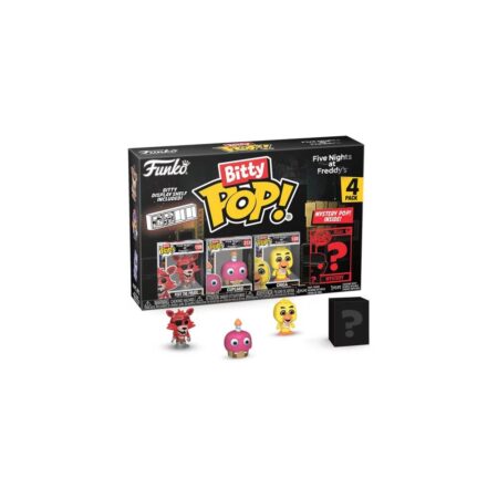 Foxy Bitty Pop! 4 mini Pop! Coffret Five Night's At Freddy's (FNAF) 2,5 cm