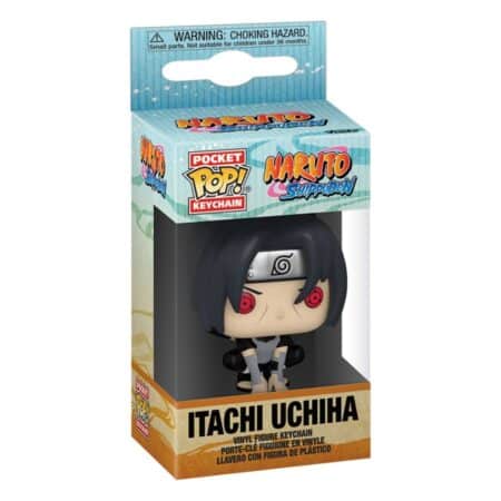 Naruto porte-clés Pocket POP! Vinyl Itachi Uchiha (Moonlit) 4 cm