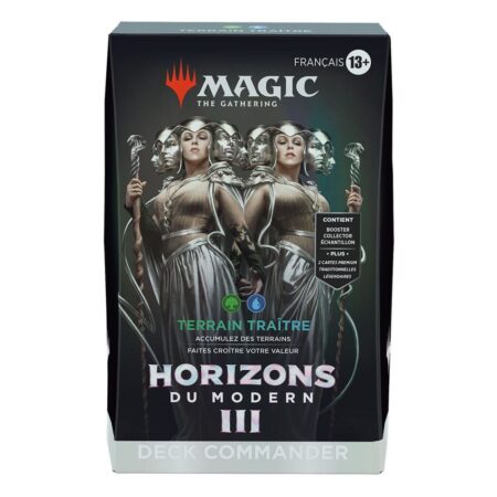 Magic The Gathering Horizons du Modern 3 : Commander Terrain Traître VF (Français)